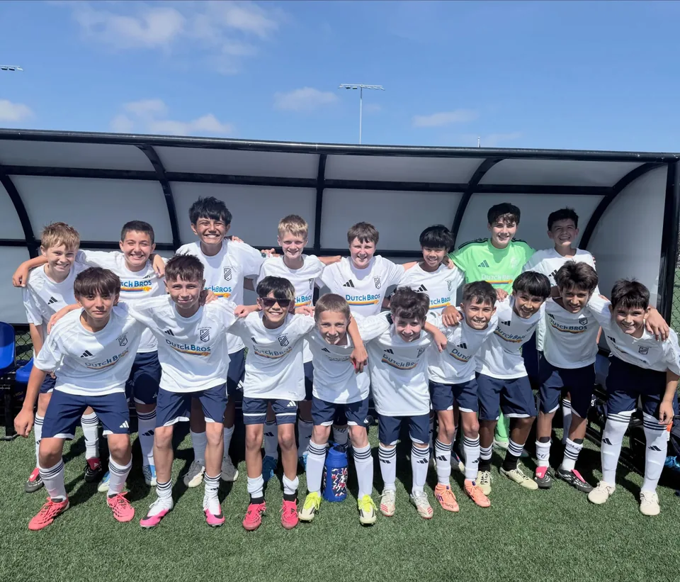 EC Revolution U13 Boys Blue squad photo
