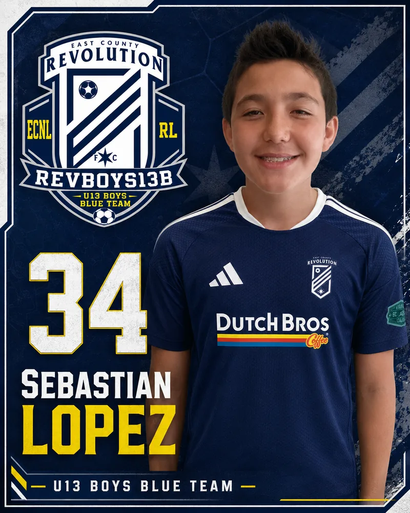 Sebastian Lopez, #34