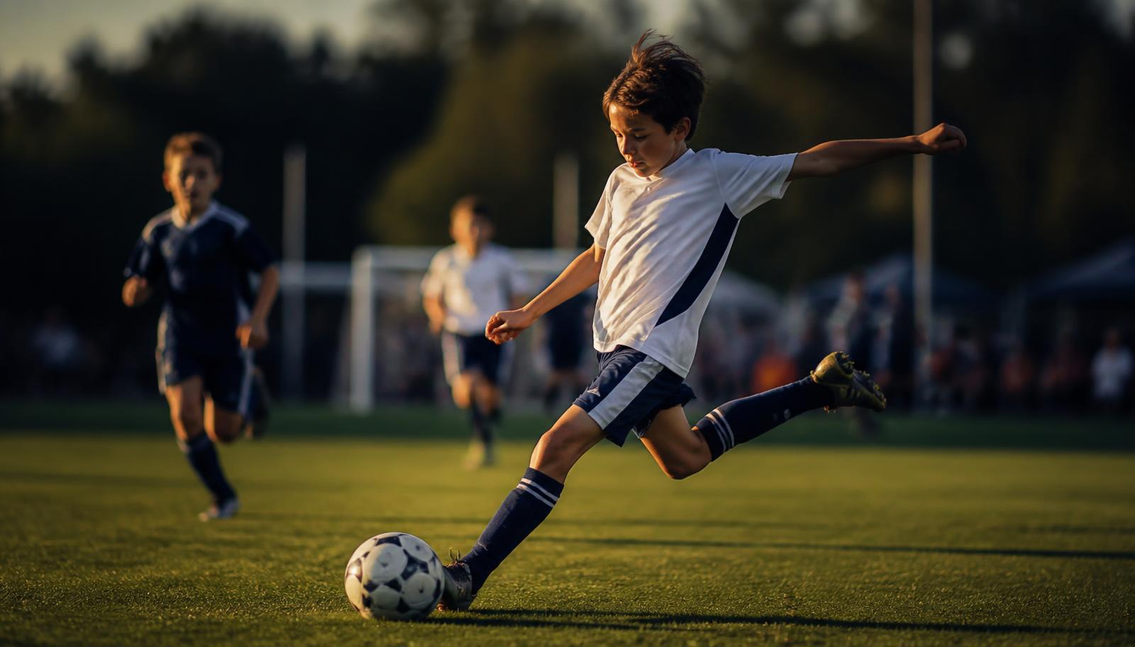 Rev Boys 13B vs Sheriffs FC match action