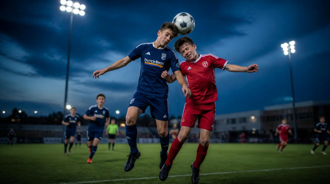 Rev Boys 13B vs South Valley Chivas match action